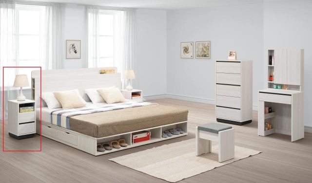 艾倫 1 尺床頭櫃